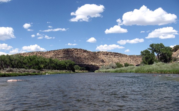 San Juan River at Simon Canyon in NM