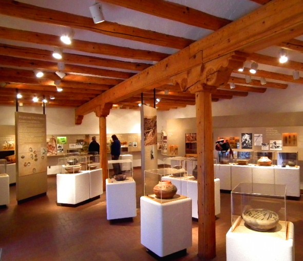 The museum inside the Pecos National Historical Monument is well designed and a provides an excellent  representation of New Mexico's history.