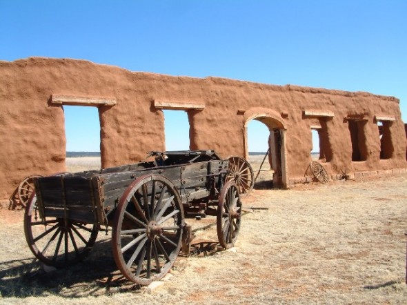 Fort Union on the Santa Fe Trail.