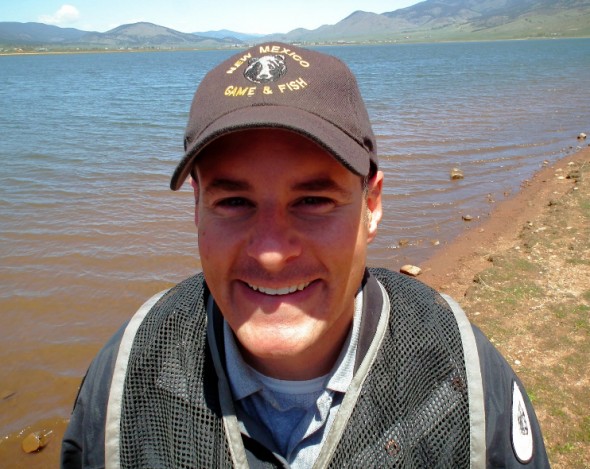 Eric Frey, Sportfish Program Manager  for the New Mexico Department of Game and Fish.